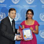 Sheikha Al Thani WFUNF Honorary Doctorate and Goodwill Ambassador شيخه ال ثاني